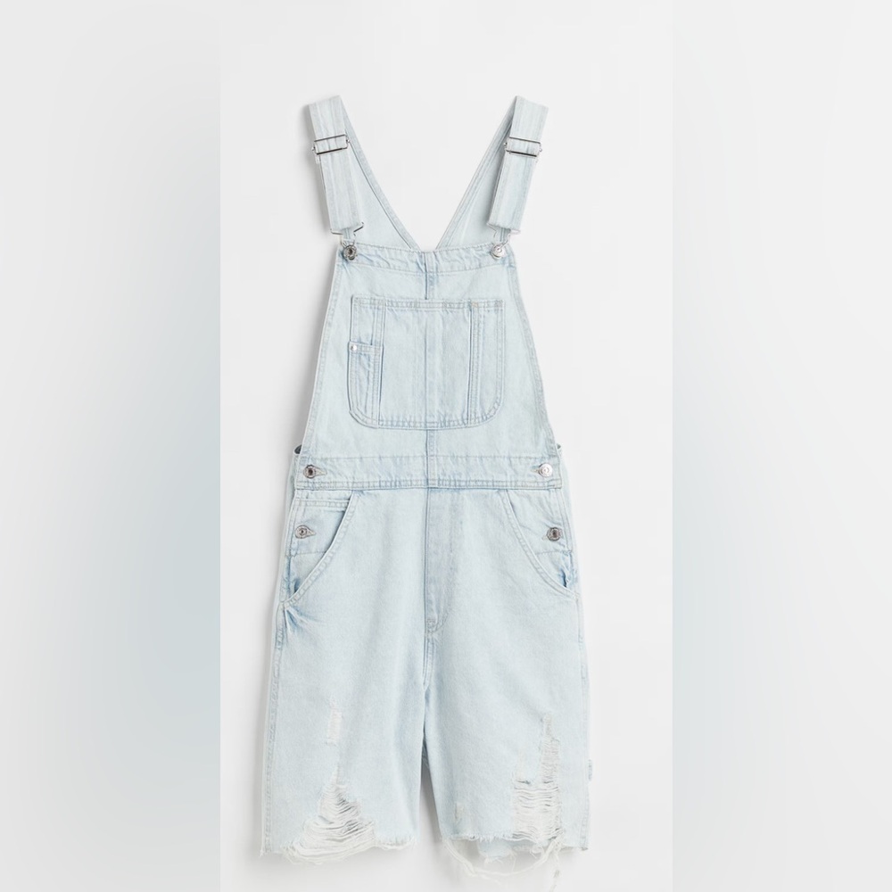H & M Women's Denim Overalls